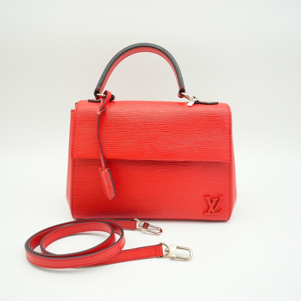 Authentic Louis Vuitton Cluny Red Women's Bag
